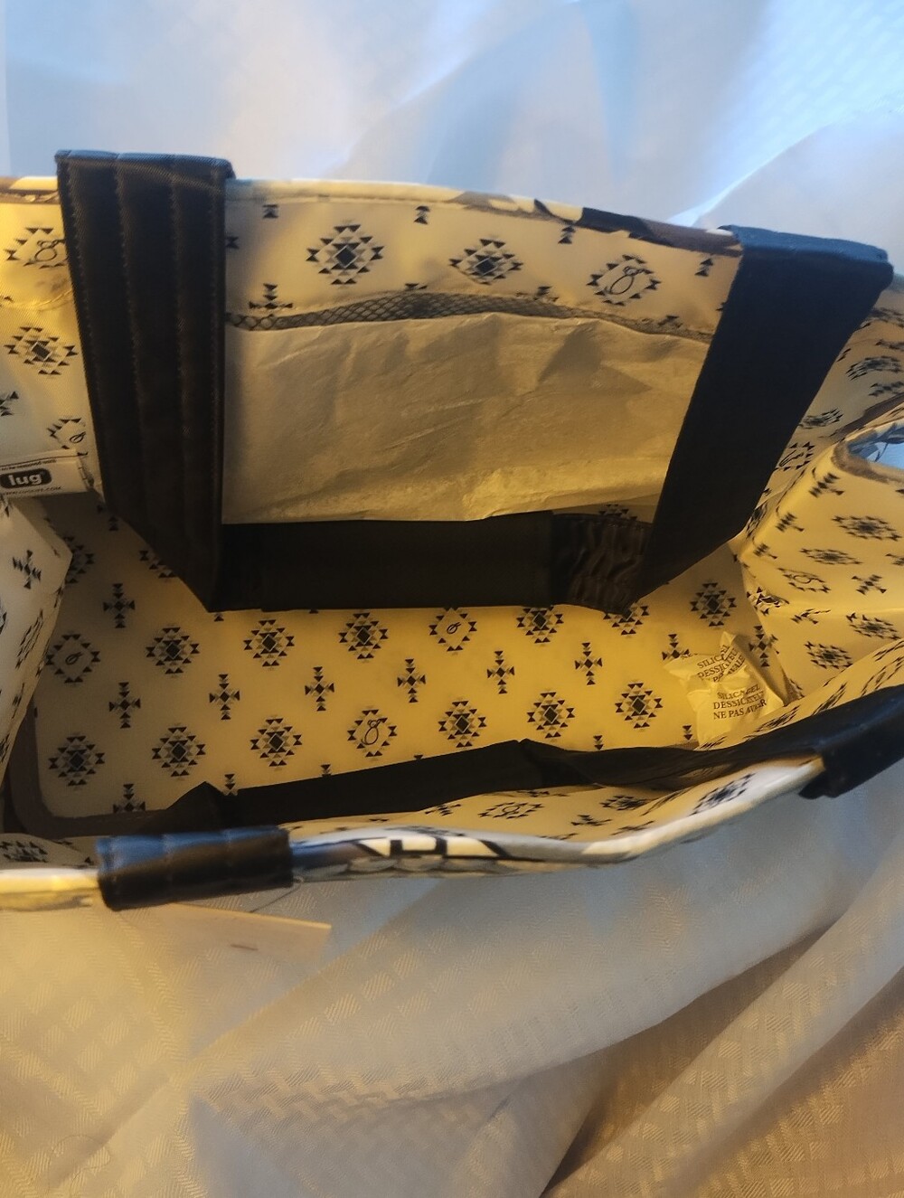 NWT LUG Mini Rover Tote Southwest Grey - Picture 4 of 6